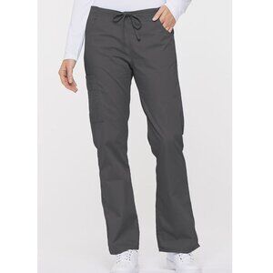 Dickies Scrubs EDS Signature Mid Rise Drawstring Cargo Pant 86206 Gray L Tall